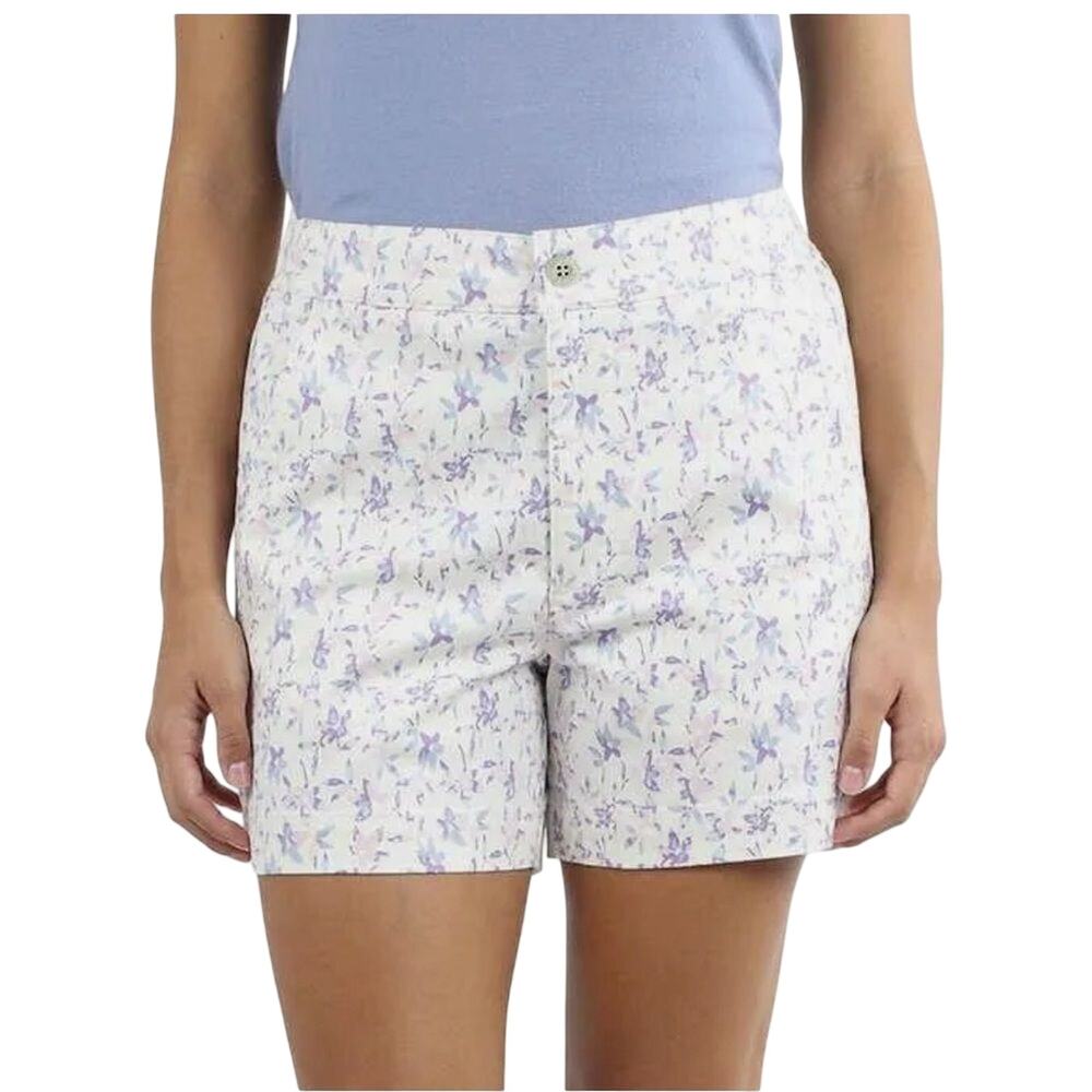 Jachs Girlfriend Ladies' Printed Floral Chino Shorts Size XXL